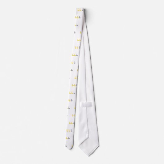 Duck Duck Gray Duck Producten Stropdas (Achterkant)