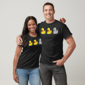 Duck Duck Grey Duck Funny Minnesota Joke Rubber Du T-shirt (Unisex)