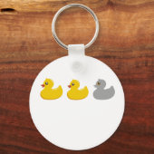 Duck, Duck, Grey Duck T Shirten.png Sleutelhanger (Voorkant)