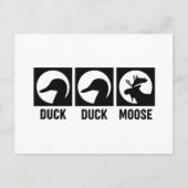 Duck Duck Moose Briefkaart (Voorkant)