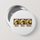 Duck Duck Moose Ronde Button 7,6 Cm (Voorkant /achterkant)