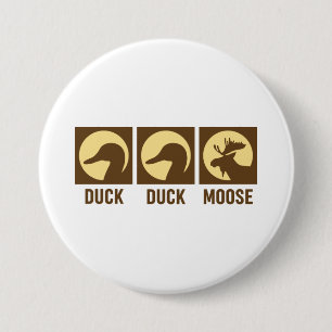 Duck Duck Moose Ronde Button 7,6 Cm