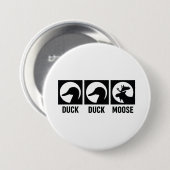 Duck Duck Moose Ronde Button 7,6 Cm (Voorkant /achterkant)