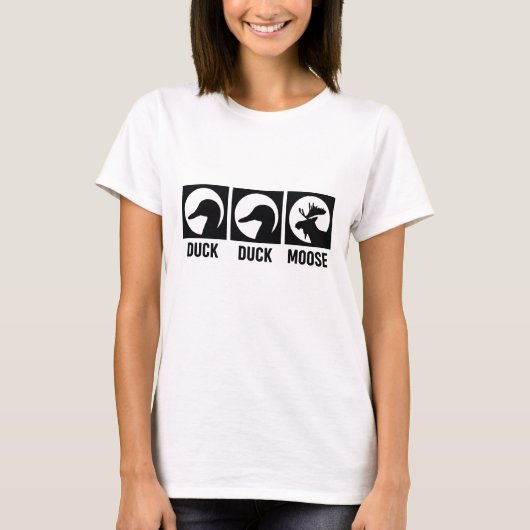 Duck Duck Moose T-shirt (Voorkant)