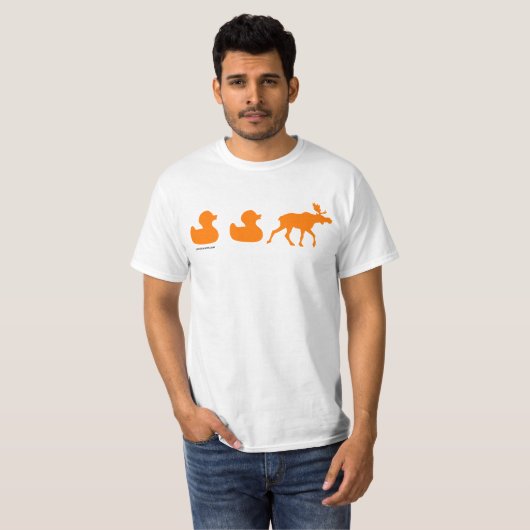 Duck Duck Moose T-shirt (Voorkant volledig)