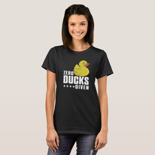 Duck Duck Zero Ducks heeft Kinder T-shirt (Voorkant volledig)