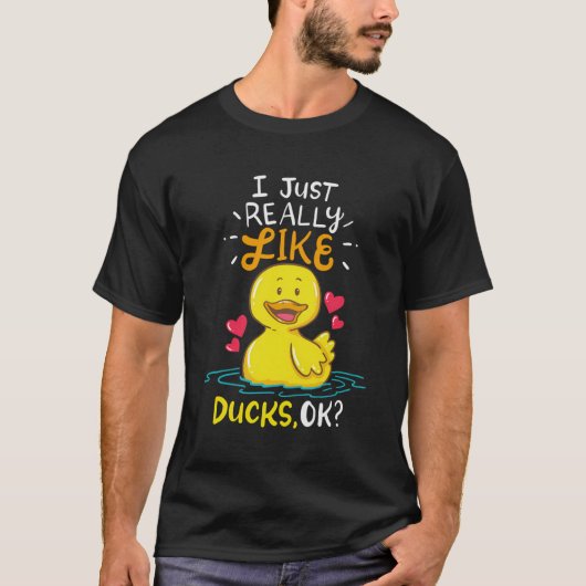 Duck Ducks Rubber T-shirt (Voorkant)