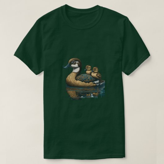 Duck Dynasty mama eend T-shirt (Design voorkant)