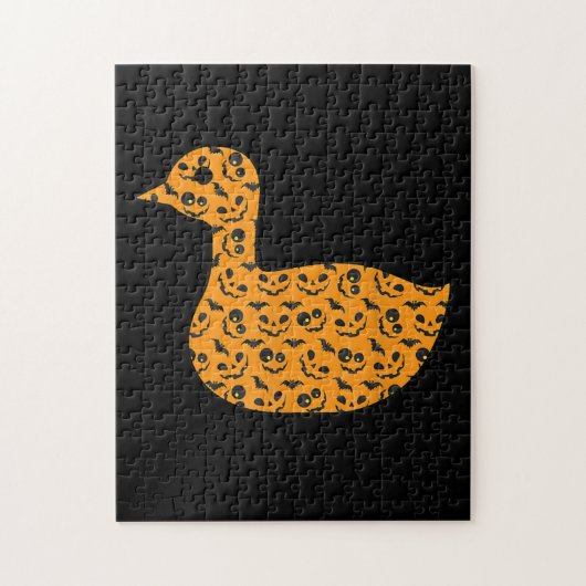Duck Easy Halloween Outfit Mallard Dipper Lazy Legpuzzel (Verticaal)