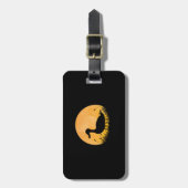 Duck Easy Halloween Outfit Mallard Dipper Moon Bagagelabel (Voorkant verticaal)