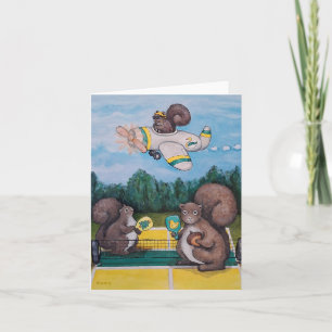 Duck Eekhoornenkaart Kaart