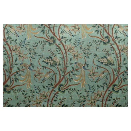 Duck Egg Blue Chinoiserie Pattern Stof (Yard (91,4 cm))