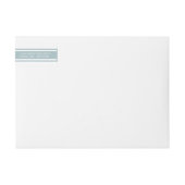 Duck Egg Blue Modern Wedding (Voorkant)