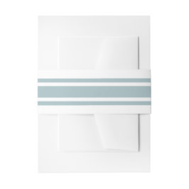 Duck Egg Blue Modern Wedding Uitnodigingen Wikkel