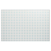 Duck Egg Blue & White Plaid Gingham Stof (Fat Quarter)