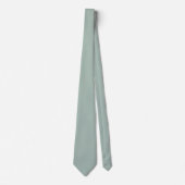 Duck Egg Bord Groen Effen Kleur Design Stropdas (Voorkant)
