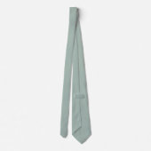 Duck Egg Bord Groen Effen Kleur Design Stropdas (Achterkant)