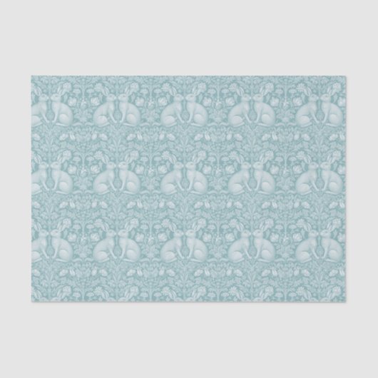 Duck Egg Meadow Mingle Tissue Paper Tissuepapier (Voorkant)