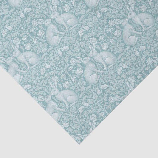 Duck Egg Meadow Mingle Tissue Paper Tissuepapier (Detail)