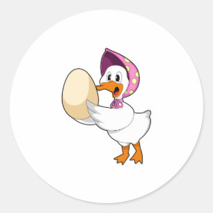 Duck Egg Ronde Sticker