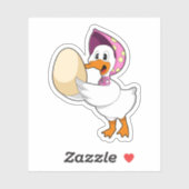 Duck Egg Sticker (Vel)