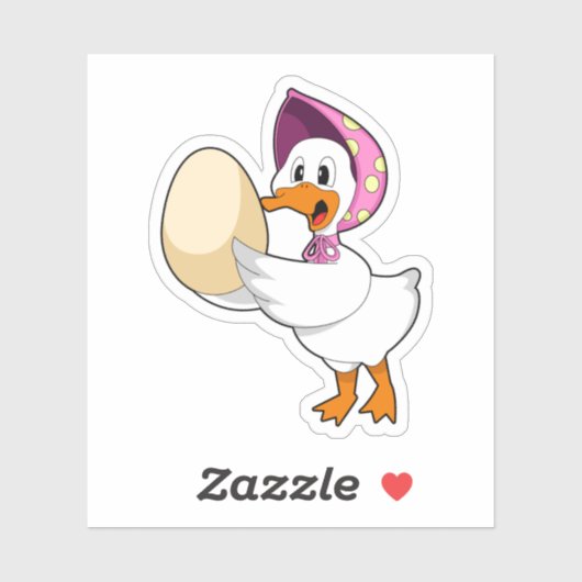 Duck Egg Sticker (Vel)