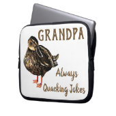 Duck Electronics Bag Laptop Sleeve (Voorkant Links)