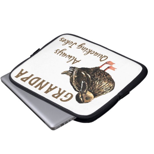 Duck Electronics Bag Laptop Sleeve (Voorkant onderkant)