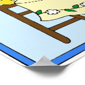 Duck & Elephant Caring & Sharing Tea Party Poster (Hoek)