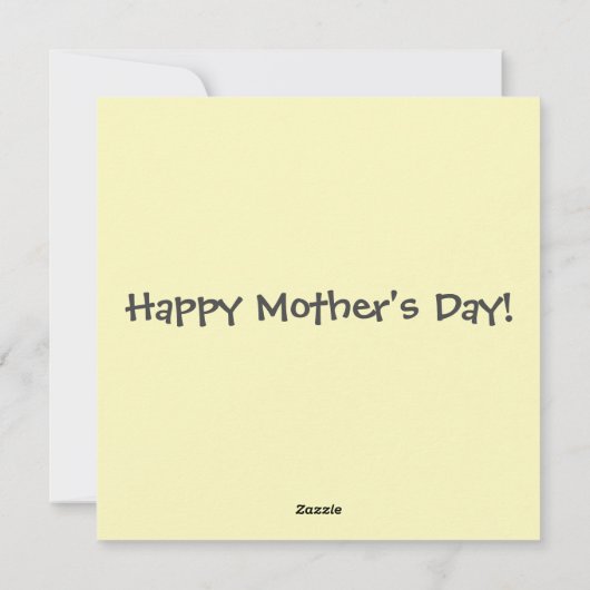 Duck en Ducking Moederdag Design Feestdagenkaart (Achterkant)