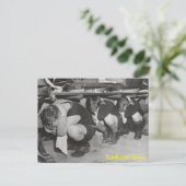 Duck en Hoesje Briefkaart (Staand voorkant)