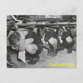 Duck en Hoesje Briefkaart