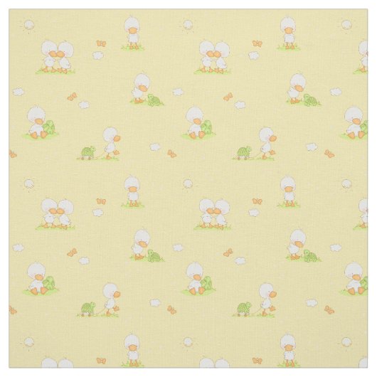 Duck en Turtle Stof (Swatch)
