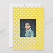 Duck Face Birthday Party Photo Invite Kaart (Achterkant)