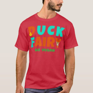 DUCK FAIRY go vegan T-shirt