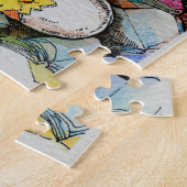 Duck-familie leest graag Puzzle Legpuzzel (Zijkant)