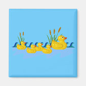 Duck Family Magneet (Voorkant)