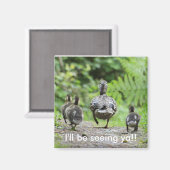 Duck Family Magneet (Voorkant / Achterkant)