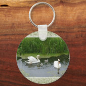 Duck Family Photo Sleutelhanger (Voorkant)