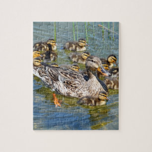 Duck Family Puzzle Legpuzzel