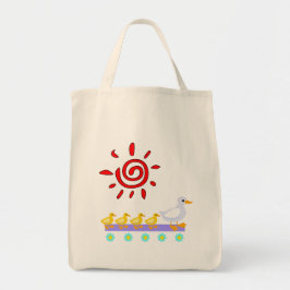 Duck Family Tote Bag