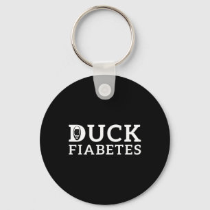Duck Fiabetes Diabetes Awareness Sleutelhanger