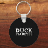 Duck Fiabetes Diabetes Awareness Sleutelhanger (Voorkant)