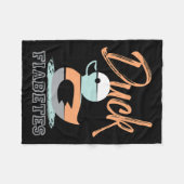 Duck Fiabetes Fleece Deken (Voorkant (Horizontaal))