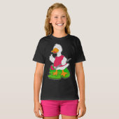 Duck Field hockeystick T-shirt (Voorkant volledig)