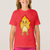 Duck Flame T-shirt (Voorkant)