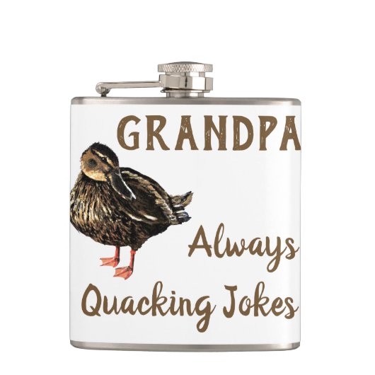 Duck Flask Heupfles (Voorkant)