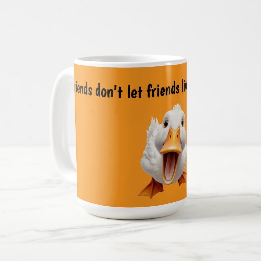 Duck Friends Koffiemok (Voorkant links)