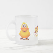Duck Frosted Glass Mok (Links)