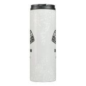 Duck Garage Mechanic Logo Design Thermosbeker (Achterkant)